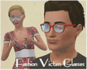 Sims 3 — Fashion Victim Glasses (Female) by v_ware — Retro inspired glasses that go well with every style. Available for