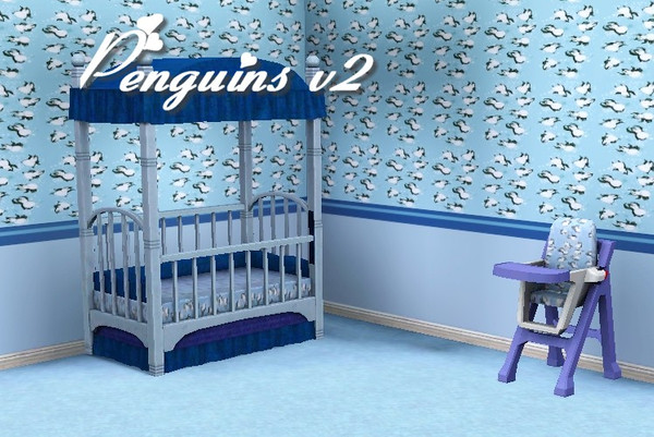 Sims 3 — Penguins v2 by Greda — Pattern