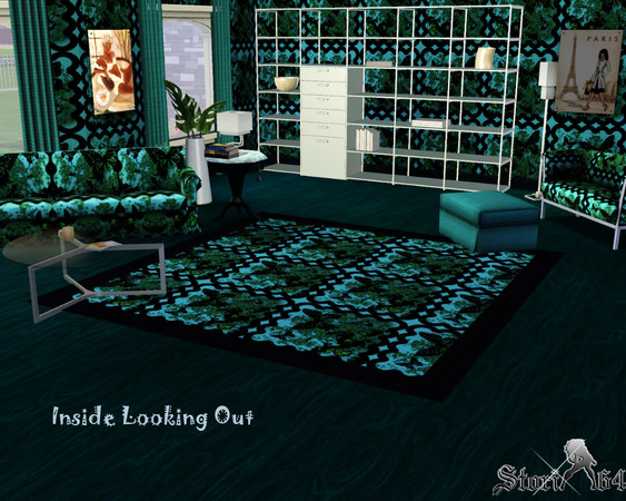 Sims 3 — Inside Looking Out by stori_64 — pattern with the idea as an affect to looking outside of a window