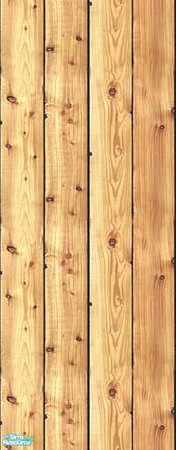 Sims 2 — Walls of vertical planks - Light-v01 by Semitone — Walls of vertical planks - Light-v01