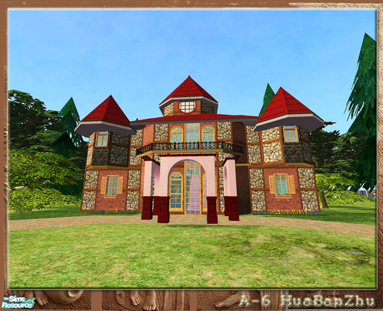 Sims 2 — A-6 by huabanzhu — unfurnished 