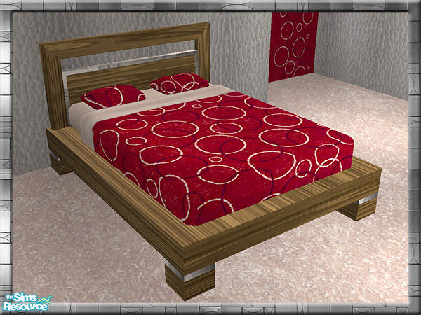 Sims 2 — Svealyns TC79 Teo Bedroom Recolour - Double Bed by Svealyn — A recolour of the \"Teo Bedroom\" mesh