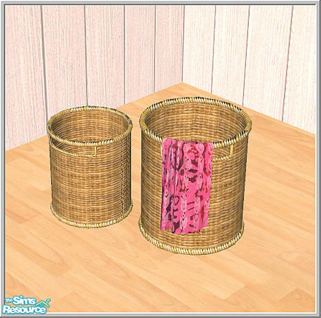 Sims 2 — B43 Laundrybasket Princess by Birgit43 — cloned from OFB baer