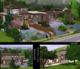 Sims 3 — Modern Aquatics - Modern Home w/ An Aquatic Focus by Unwavering — This one took me some time. A 3 bedroom 4