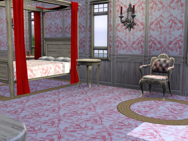 Sims 3 — hearts pattern big by anahirocio — hearts pattern big