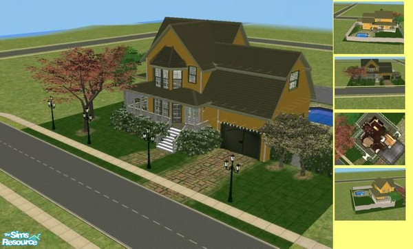 Sims 2 — My victorienne house by sheathan — This is the house of one of my friend (no joke) I feel in love with it for so