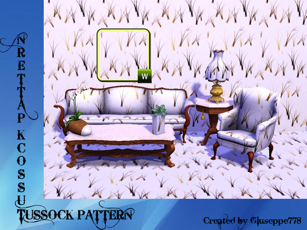 Sims 3 — Tussock Pattern by Giuseppe778 — Tussok Pattern