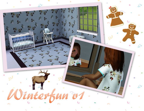 Sims 3 — Winter Fun v1 by Greda — Pattern