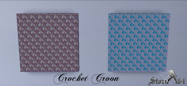 Sims 3 — Crochet Croon by stori_64 — Abstract swirl design