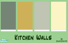 Sims 2 — Kitchen Wall Paints by SuperStar94 — A set of four painted walls to match my Kitchen Floor Tiles set. In two