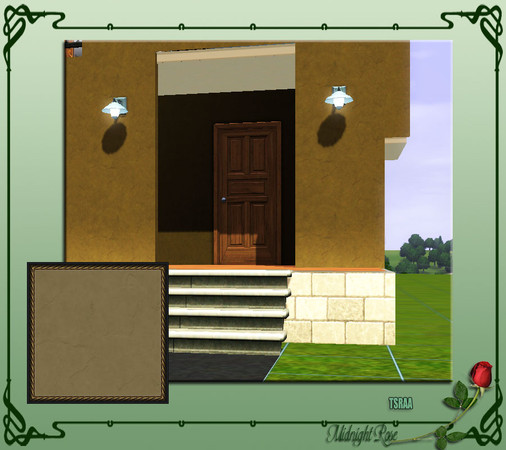 Sims 3 — MRC Plaster  by MidnightRose — Plaster wall material, version 1. Can be used on interior and exterior walls.