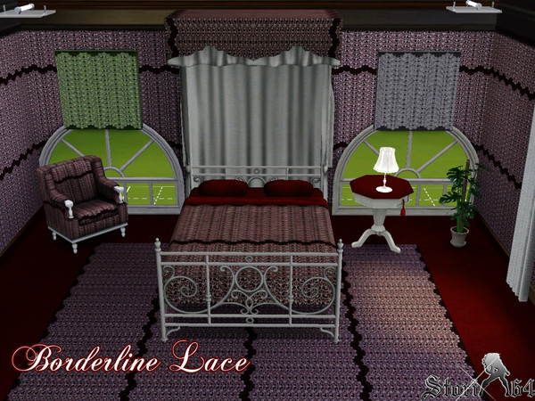 Sims 3 — Borderline Lace by stori_64 — Random Lacy Pattern