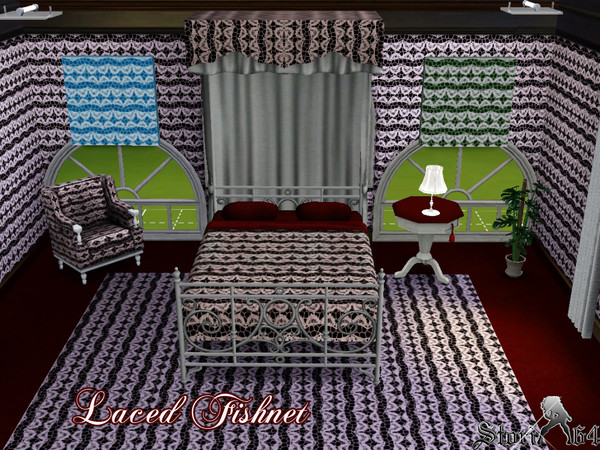 Sims 3 — Laced Fishnet by stori_64 — Random Lacy Pattern