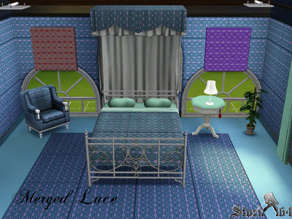Sims 3 — Merged Lace by stori_64 — Random Lacy Pattern