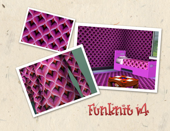 Sims 3 — Funknit v4 by Greda — Knit Pattern