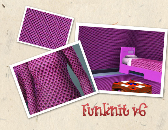 Sims 3 — Funknit v6 by Greda — Knit Pattern