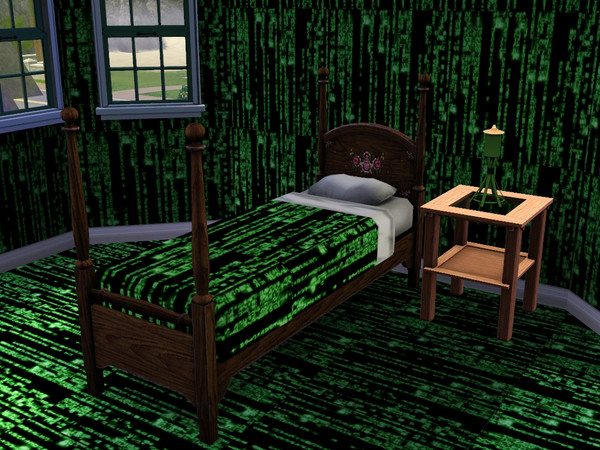 Sims 3 — matrix pattern by anahirocio — matrix pattern