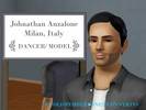 Sims 3 — Johnathan Anzalone - Italian Dancer Model by oldmember_Lon827 — Johnathan Anzalone - Born in Milan, Italy 1986.