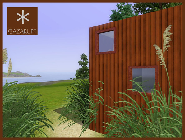 Sims 3 — Rustic Corrugated Metal by cazarupt — Corrugated metal - looks great on rustic homes, for shipping containers