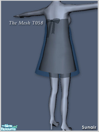Sims 2 — Sunair Fashion T058 by Sunair — The MESH file of Sunair Fashion T058. 
