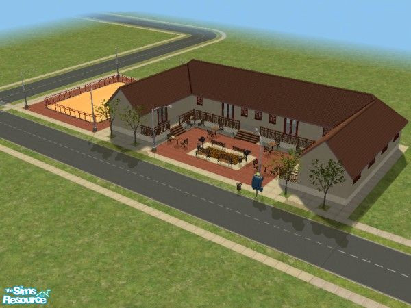 Sims 2 — Stop and Shop by jenny78 — I modified a Pleasantview\'s community lot, hope you like it! Only Maxis content, no