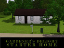 Sims 3 — Gardener's Delight Starter House by avilina — This Gardener's Delight Starter Home was created to be a beautiful