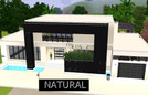 Sims 3 — natural by sademaestri — NATURAL is a modern house that stands out for its simple lines and straight, which I