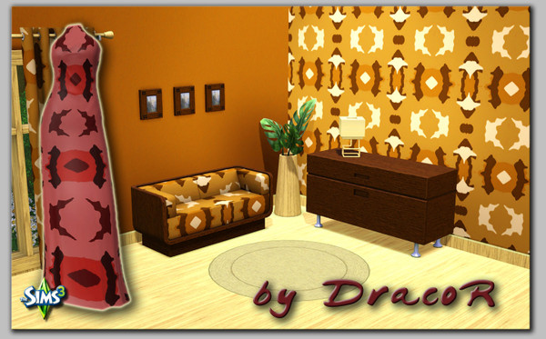 Sims 3 — Inkblots II by DracoR — Some inkblots which make your houses very colorful! On dresses they look beautiful!