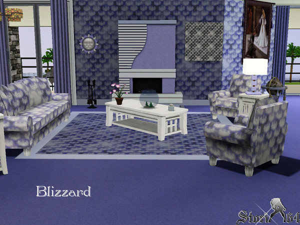 Sims 3 — Blizzard by stori_64 — pattern of snow flakes
