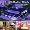 Sims 3 — Modern Beach  by Jesse_S — Two bedroom, Two Bath, Basement garage and workout room with indoor pool. Please be