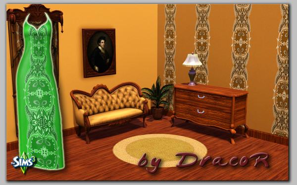 Sims 3 — Flower VIII by DracoR — Amazing natural pattern! Your Sims will be look fantastic with dresses with this