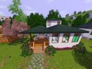 Sims 3 — 55 Water Lily Lane (Melly Waters' Home) by Alyssum_Candy — For the Berry Sweet Town Project. Melly Waters'