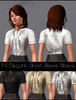 Sims 3 — FS Elegant Short-Sleeve Blouse by FrozenStarRo — Elegant short-sleeved blouse for YA/A females. Looks best when