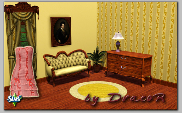 Sims 3 — Flower X by DracoR — Natural pattern for your calm and romantic Sims and their houses! It's very relaxing and