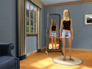 Sims 3 — Halloween Pattern by sbanana210 — Black and orange halfmoon