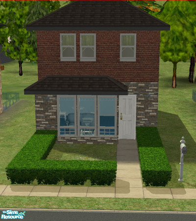Sims 2 — 1 Waggs Street  (small lot) by speedwagon75 — Under 30k, this two bedroomed house is ideal for a first time