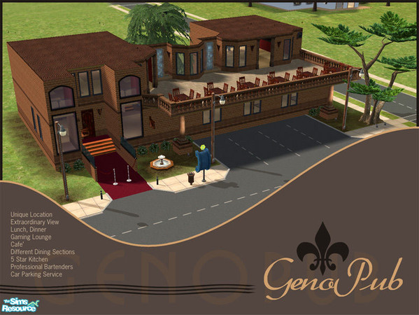 Sims 2 — GenoPub by GenoPosts.com — 