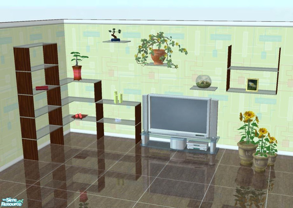 Sims 2 — Huge Mix and Match Shelf  by thunderwitch — 