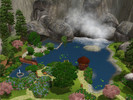 Sims 3 — Waterfall Way Cove - Part 1 (seamless lots) by Nallis — 57 Waterfall Way (now called Waterfall Way Cove) - This