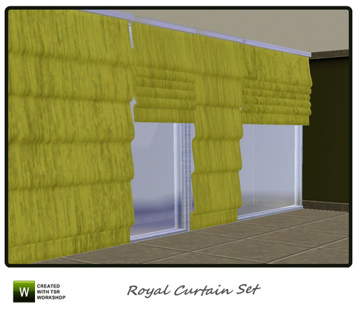 Sims 3 — Royal Curtain Set by mensure — 