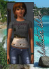 Sims 3 — Hollister Shirt 1 by hocochick08 — A classic hollister tee, converted to the sims 3. Hollister Logo is credit to