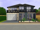 Sims 3 — Hoxton park house by PsychoNerd — This modern and house of zen will calm your sims and can accomindate guests