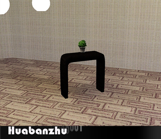 Sims 3 — huatable end deck by huabanzhu — table end ~~Huabanzhu~~~TSR~~~