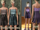 Sims 3 — Eiffel's Shining Rose Dress by Eiffel — Eiffel's Shining Rose Dress,with satin belt,dimonds and a rose.I hope