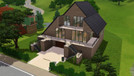 Sims 3 — Modern House by simsyperson — A modern house with a 1 stall garage. 1 bedroom, 2 bath. Kind of a lofty feeling