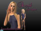 Sims 2 — Avril Lavigne by lassekatten — This is my Sim Version of the Canadian popstar Avril Lavigne. She is currently