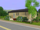 Sims 3 — Pre-Fab II by oldmember_deviantangelfly — This is a compact pre-fab home consisting on one bedroom, one bathroom