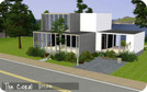 Sims 3 — The Coral by Fiizziks — A beautiful 2 bedroom, 1 bath contemporary home, with a view of the ocean.