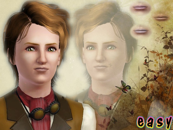 Sims 3 — Wet Lipstick 04M by easysims — The Lipstick for male! Hope that everybody likes it(*^__^*)