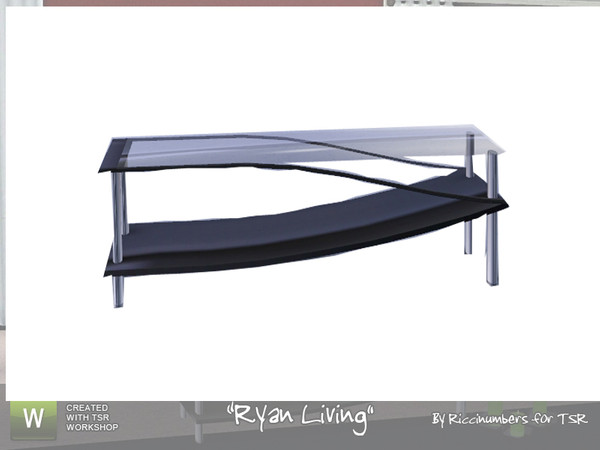 Sims 3 — Furniture Ryan Coffee Table by TheNumbersWoman — Something cheap to put your feet on. By Ricci2882 at TSR.